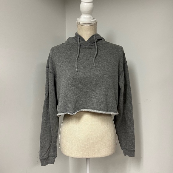 Aeropostale Tops - Aeropostale || Grey Cropped Hoodie